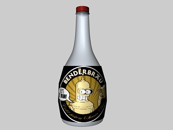 wine 3d c4d - Wine2.c4d by Doolodes